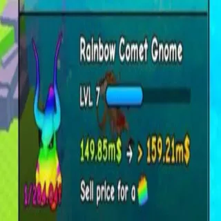 Raimbow comet Gnome 6 mutations Roll A Gnome