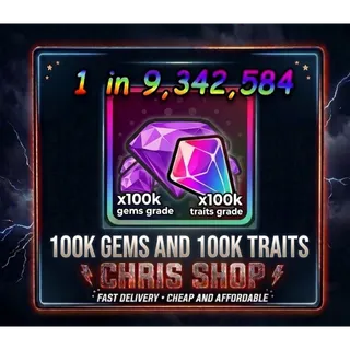 anime dice gems -traits