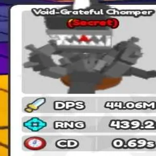 Void Grateful Chomper Mutant Plant Base Defense