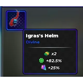 Igras Helm Anime Dice New Gear 