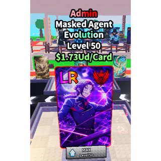 $1.73Ud Admin Masked Agent Anime Card farm