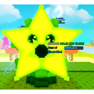 Electrified Star fruit 2.1 kg 174k dps lvl 8