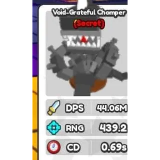 Void Grateful Chomper Mutant Plant Base Defense