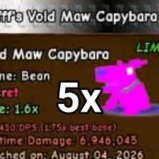 CAPYBARA VS PLANTS VOID MAW