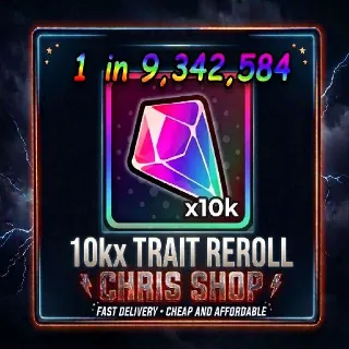 10k Trait Reroll Anime Dice