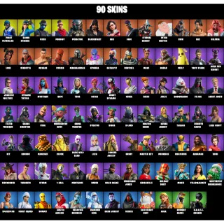 Fortnite OG Account - 90 Skins: Point Patroller, Cloud Striker, Fixer, Prodigy, Predator, Blackheart, Rox, Eternal Knight...