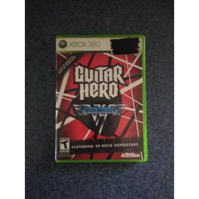 guitar hero van halen xbox 360