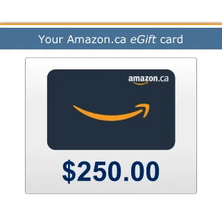 $250.00 USD Amazon