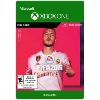 EA SPORTS™ FIFA 20 Xbox One Digital Code (AR - Argentina) - 𝓐𝓾𝓽𝓸 𝓓𝓮𝓵𝓲𝓿𝓮𝓻𝔂