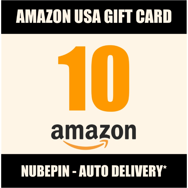 10.00 Amazon US 𝓐𝓾𝓽𝓸 𝓓𝓮𝓵𝓲𝓿𝓮𝓻𝔂 Amazon Gift Cards Gameflip