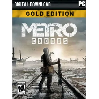 Metro Exodus Gold Edition Windows 10 PC Digital Code (AR - Argentina) - 𝓐𝓾𝓽𝓸 𝓓𝓮𝓵𝓲𝓿𝓮𝓻𝔂