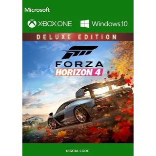 Forza Horizon 4 Deluxe Edition Xbox One and PC (AR - Argentina) - 𝓐𝓾𝓽𝓸 𝓓𝓮𝓵𝓲𝓿𝓮𝓻𝔂