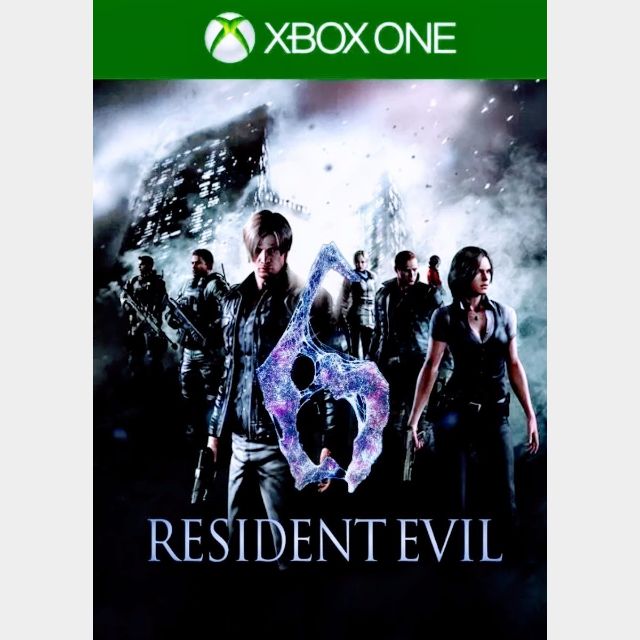 resident evil 6 xbox one digital code