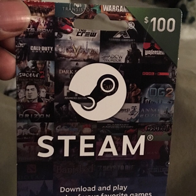 100 Steam Game Card For 95 Steam Gift Cards Gameflip