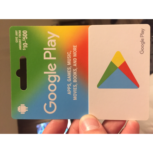 500 00 Gift Card Google Play Gift Cards Gameflip