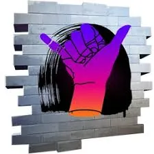 Shaka Fortnite Spray *RARE*