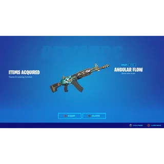 Fortnite Angular Flow Wrap [INSTANT]