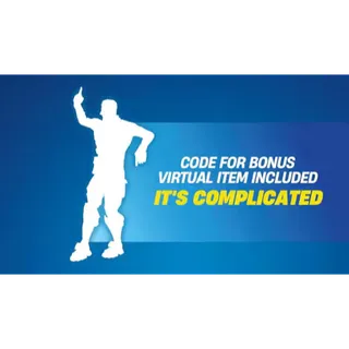 It's Complicated Emote Code