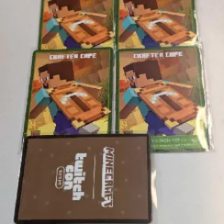 Minecraft Crafter Cape INSTANT DELIVERY (Twitchcon EU Event)