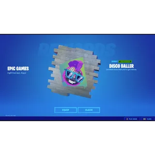Disco Baller Fortnite Spray Code *RARE*