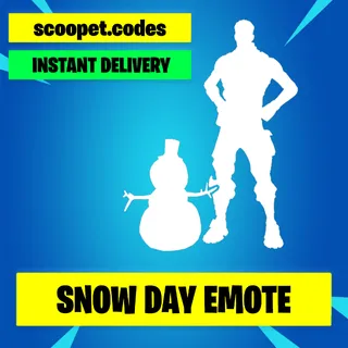 Fortnite Snow Day Emote Code - INSTANT