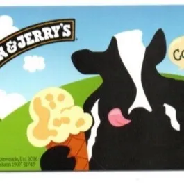 $18.50 Ben Jerry Giftcard