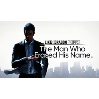 Like a Dragon Gaiden: The Man Who Erased His Name