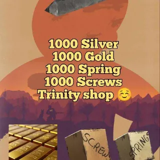Junk | 1k Silver Gold Screws Sp