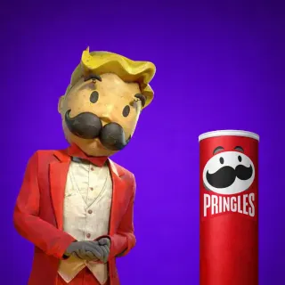 Fallout 76 x Pringles Mr. Vault Boy Outfit and Mr. Vault Boy Mascot Head Redeem Code