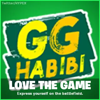 GG Habibi Love The Game Emoticon