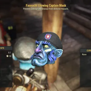 Fasnacht Glowing Captain