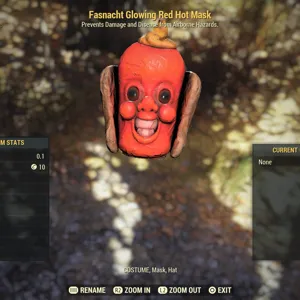 Fasnacht Glowing Red Hot