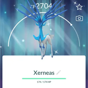 Shiny Background Xerneas