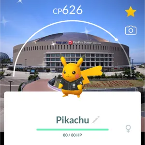 Shiny Location Pikachu
