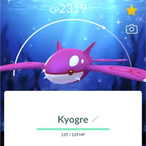 Shiny Background Kyogre