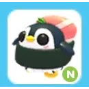 Neon Sushi Penguin