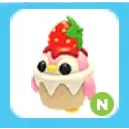 Neon Strawberry Penguin