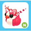 Neon Strawberry Shortcake Ducky