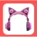Pink Cat Ear Headphones