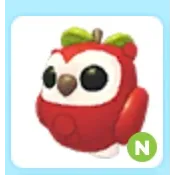 Neon Apple Owl