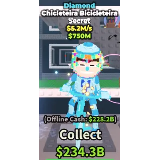 Diamond Chicleteira Bicicleteira