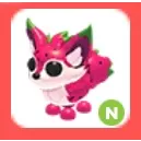 Neon Dragonfruit Fox