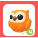 Neon Clementine Owl