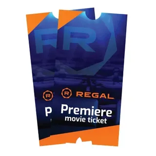 2X Regal Premiere Movie Ticket