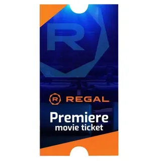 1X Regal Premiere Movie Ticket
