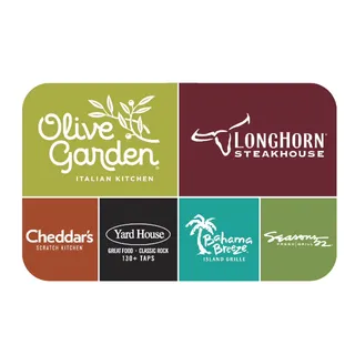 Darden Gift Cards - Darden Restaurants- 100$
