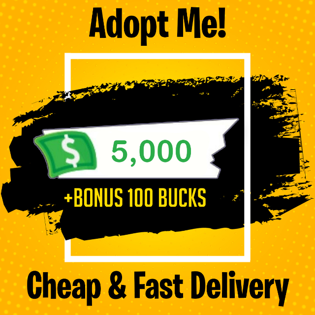 Bundle 5 000 Bucks Adopt Me In Game Items Gameflip - roblox adopt me limonadenstand