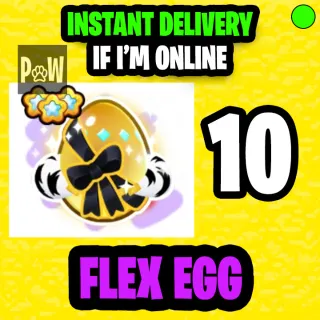 10 flex egg | pet simulator 99