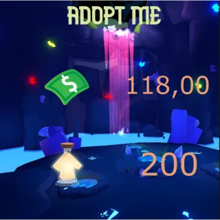 118k bucks / 200+ Age-up potions- Adopt me 