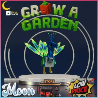 5X PEACOCK GROW A GARDEN .